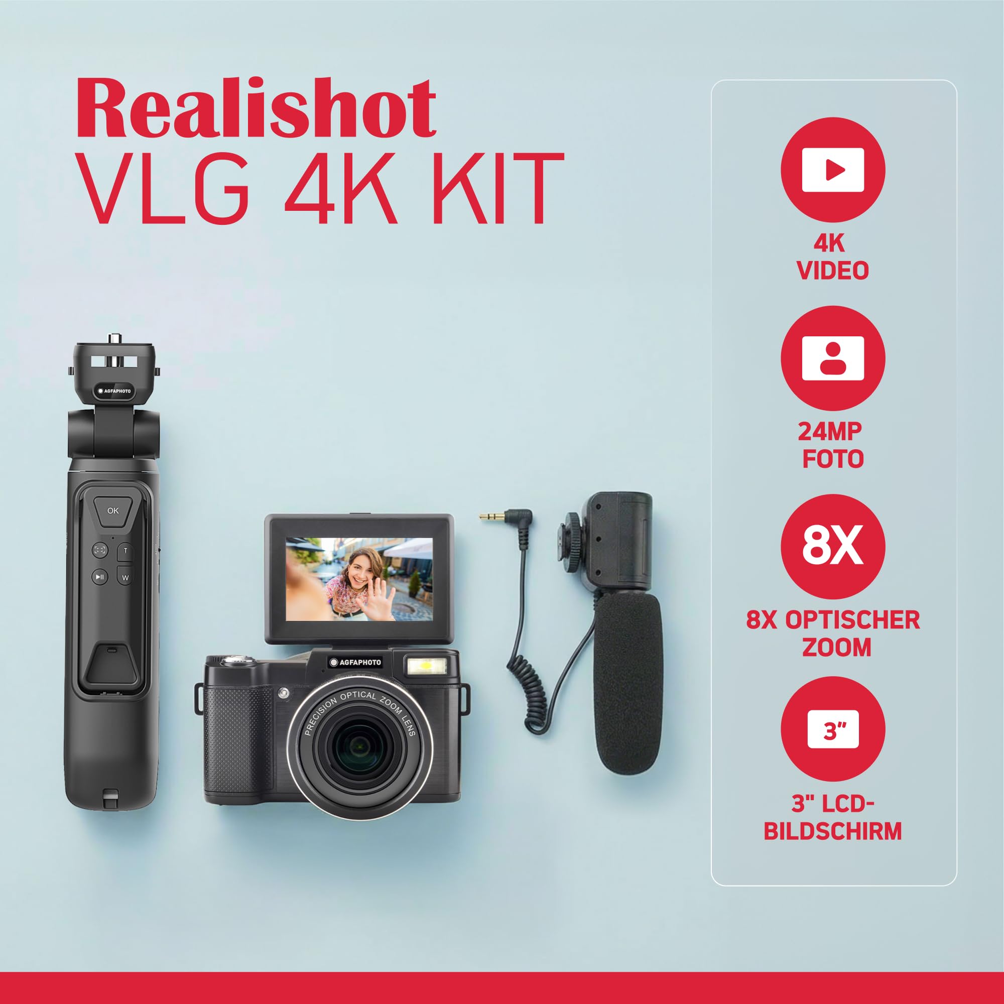 agfaphoto-realishot-vlg-4k-vlogging-kit-24mp-schwarz image 2