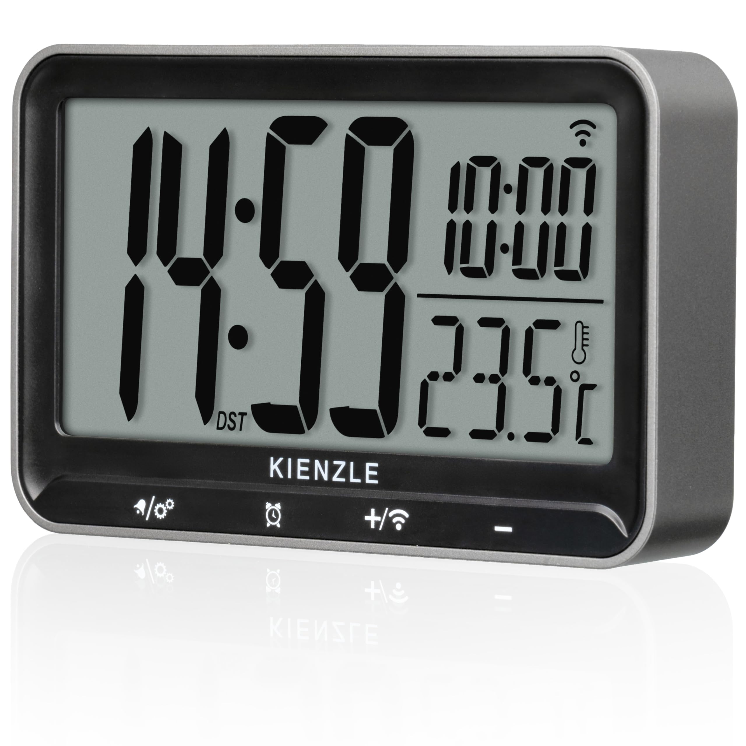 kienzle-digitaler-funkwecker-horizontal-mit-dcf-und-gro-en-ziffern image 1