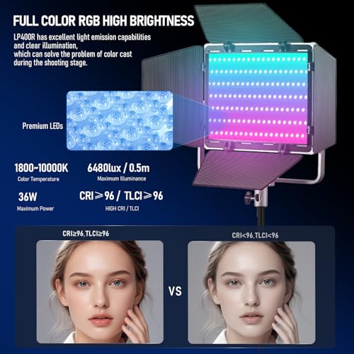 godox-lp400r-rgb-led-panel-36w-1800k-10000k-2er-set-mit-app image 8