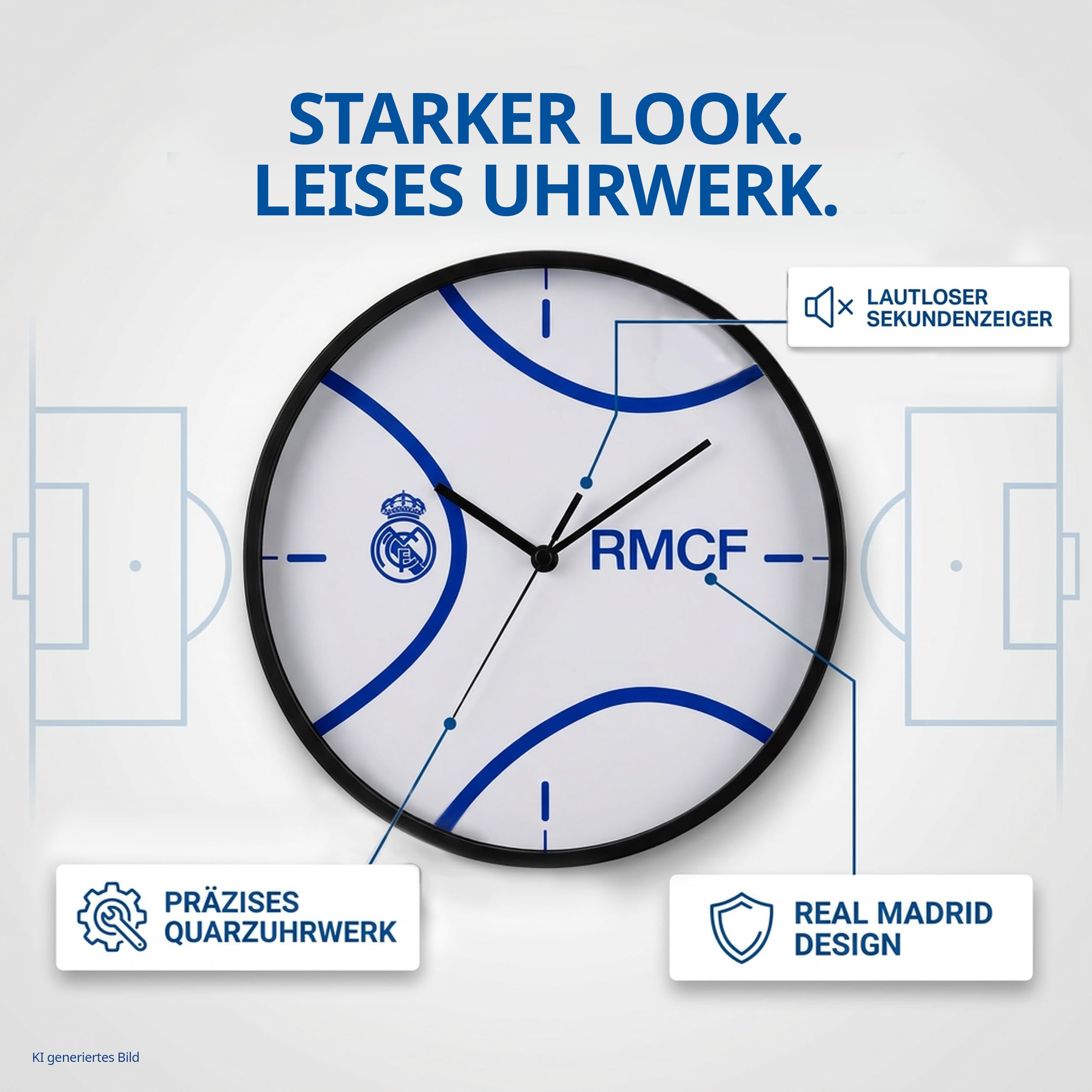 bresser-real-madrid-rmcf-wanduhr-25-cm-lautlos image 2