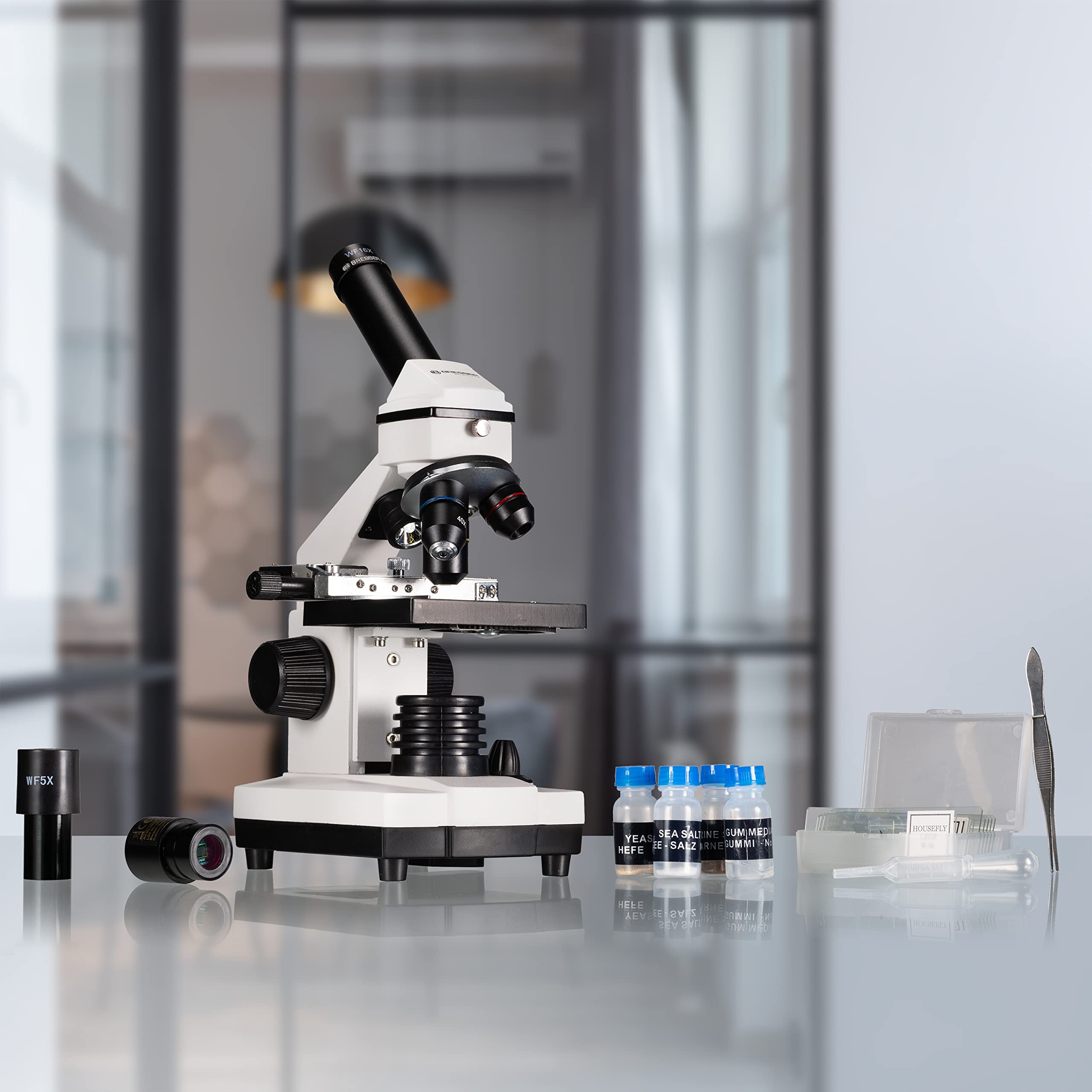 bresser-biolux-nv-durchlicht-und-auflicht-mikroskop-20x-1280x-mit-hd-usb-kamera image 2