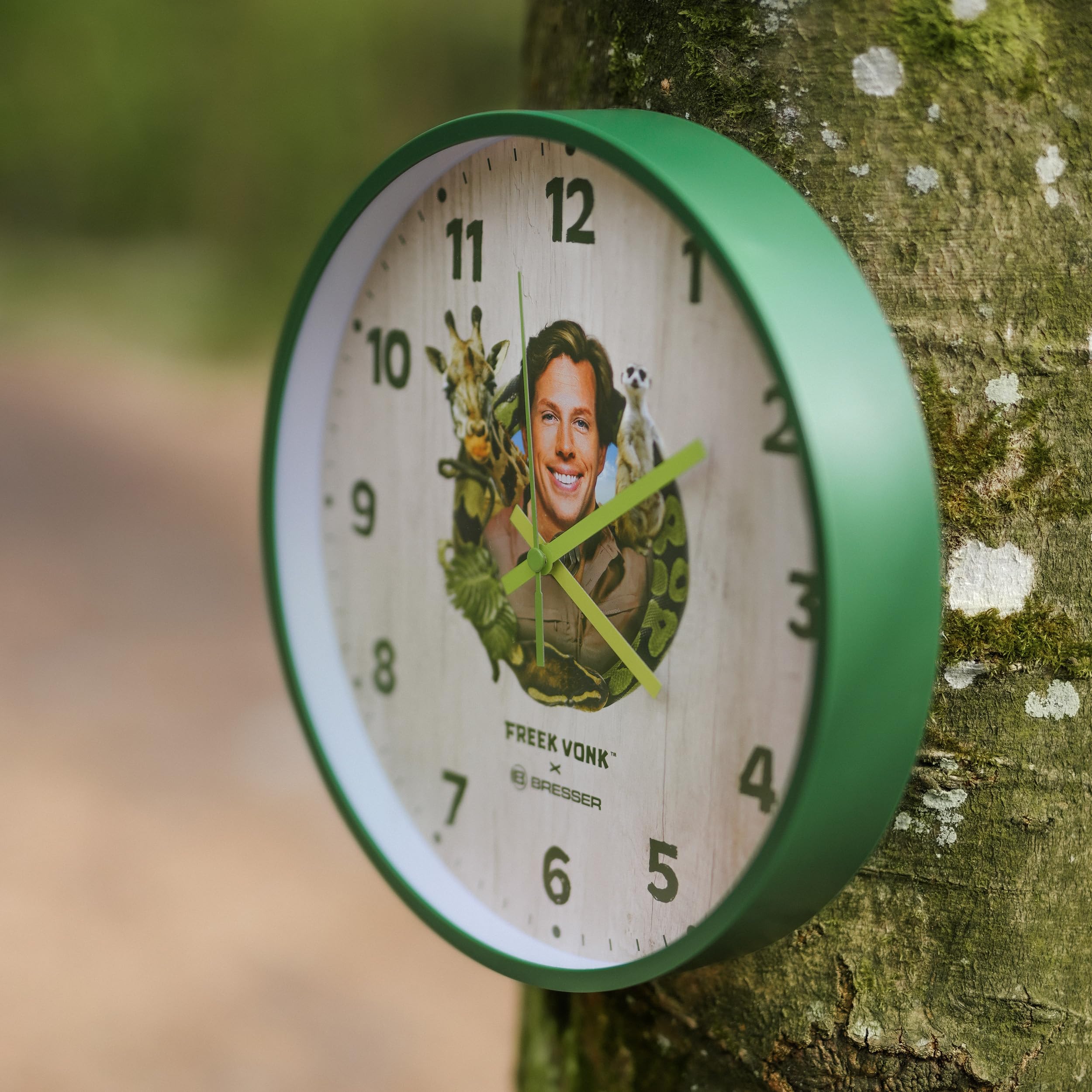 bresser-freek-vonk-kinder-wanduhr-kunststoff-245-mm-ger-uschlos image 4