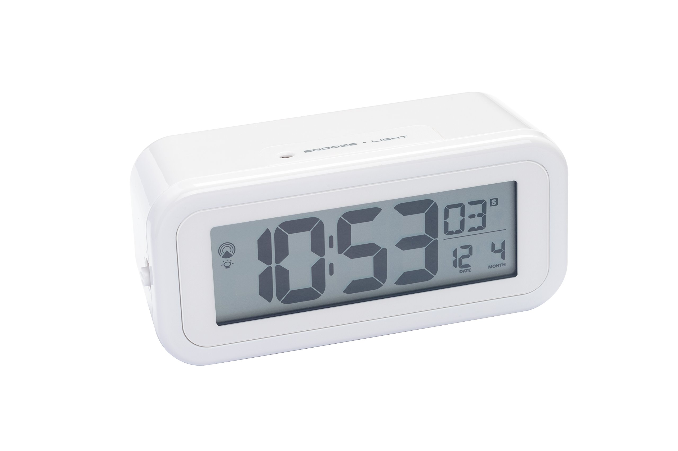 bresser-dcf-funkwecker-mytime-amber-wei-mit-nachtlicht image 2