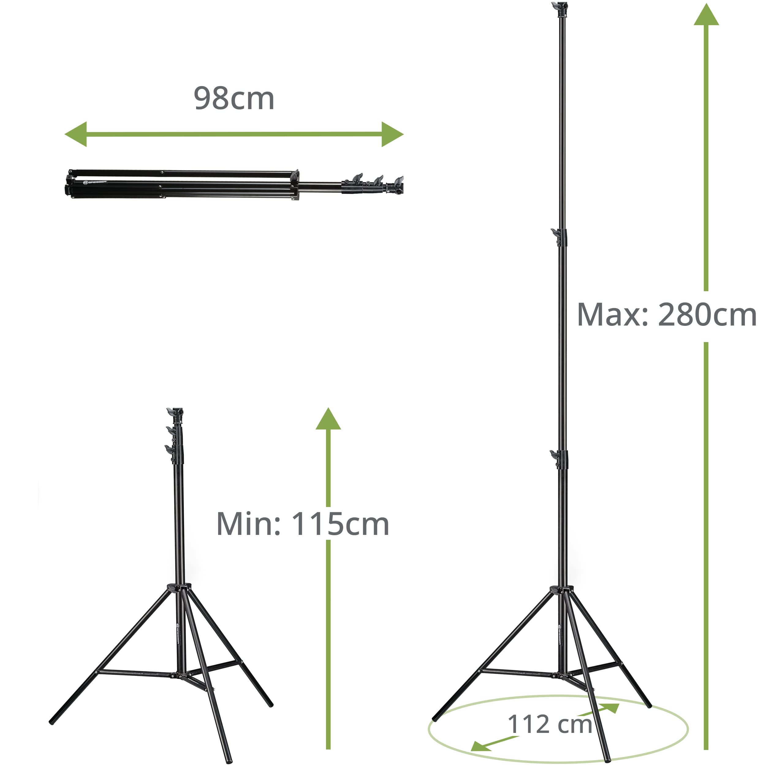 bresser-br-tp280-lampenstativ-aluminium-280-cm-luftgefedert-schwarz image 3