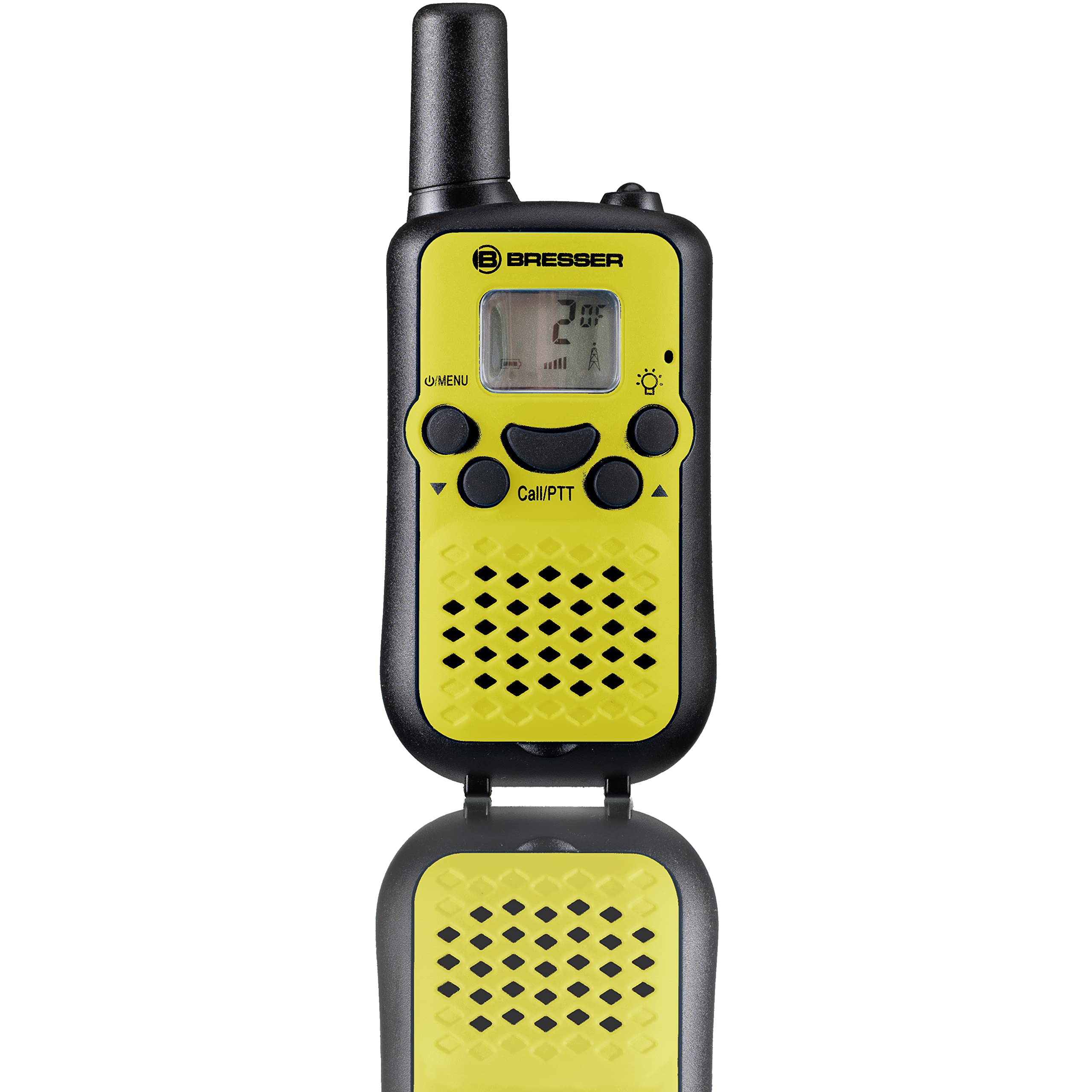 bresser-junior-walkie-talkies-2er-set-gelb-bis-6-km-mit-taschenlampe image 5