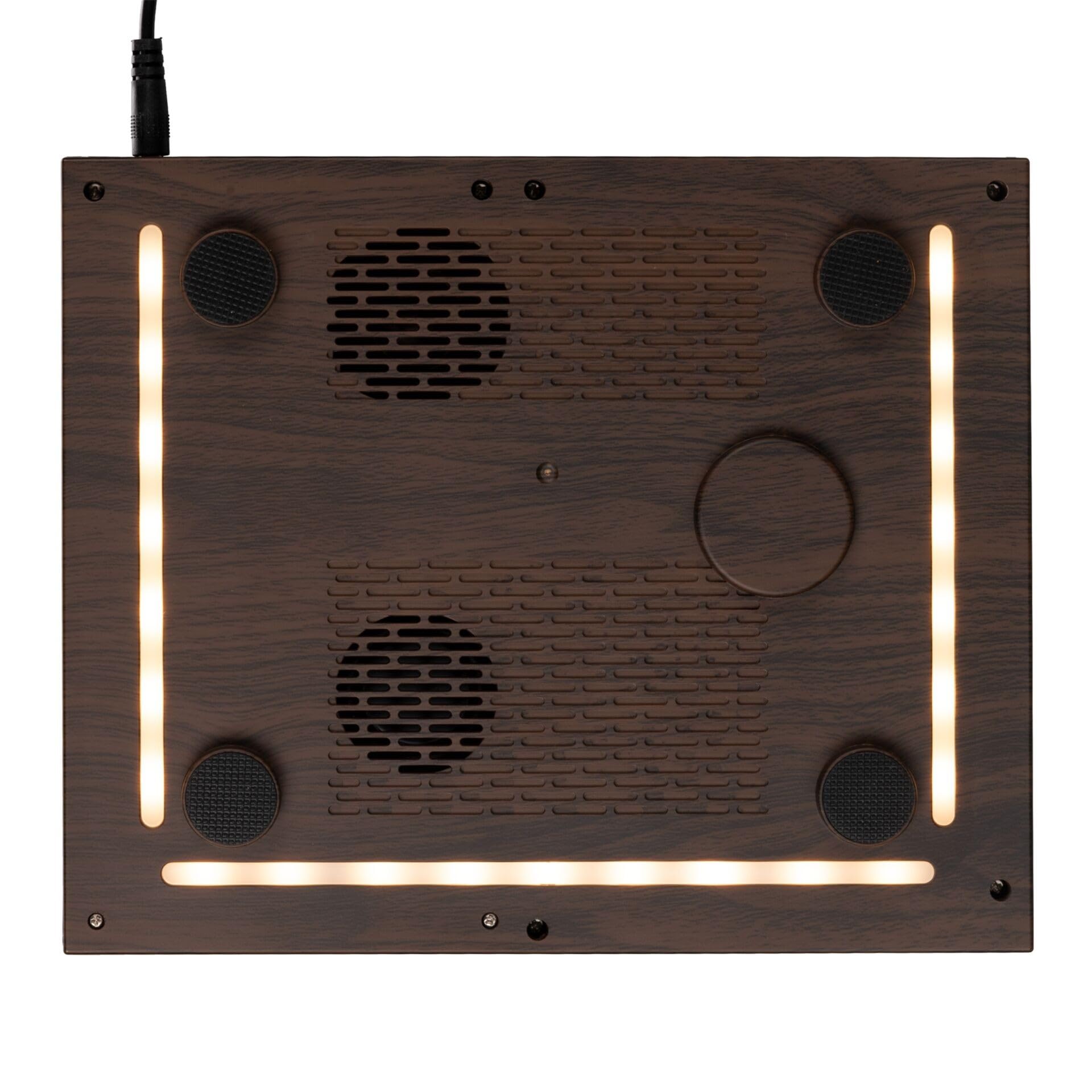 kienzle-retro-wecker-mit-bluetooth-lautsprecher-und-15-w-ladepad image 3
