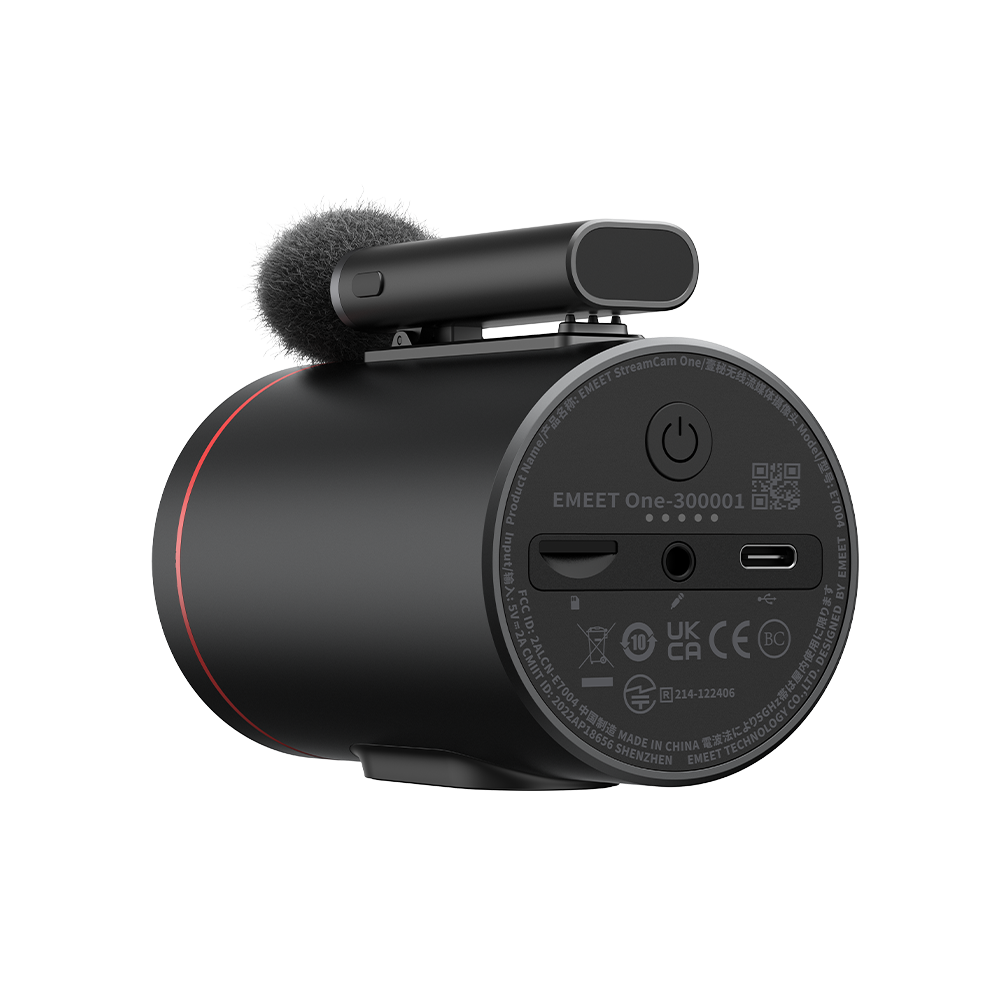 emeet-streamcam-one-gen-2-streaming-kamera-mit-funkmikrofon image 2