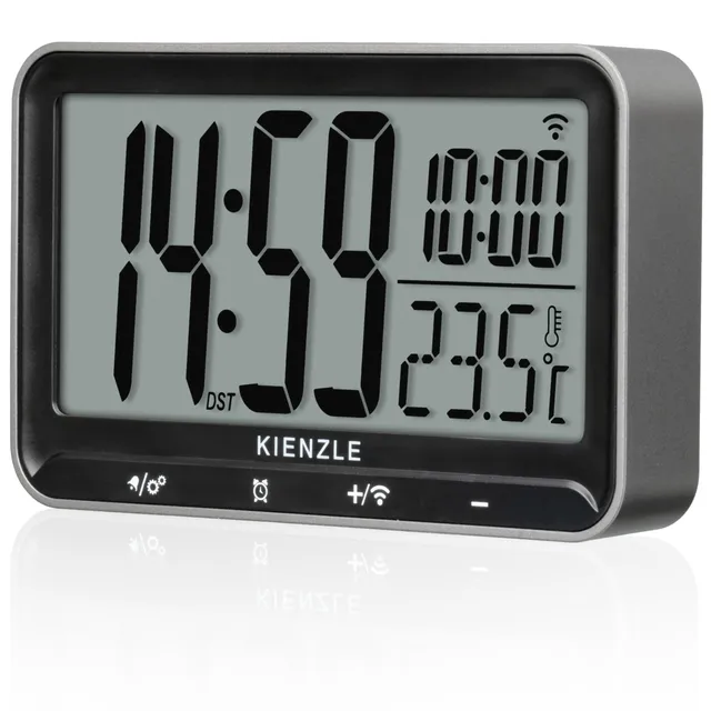 kienzle-digitaler-funkwecker-horizontal-mit-dcf-und-gro-en-ziffern image 1
