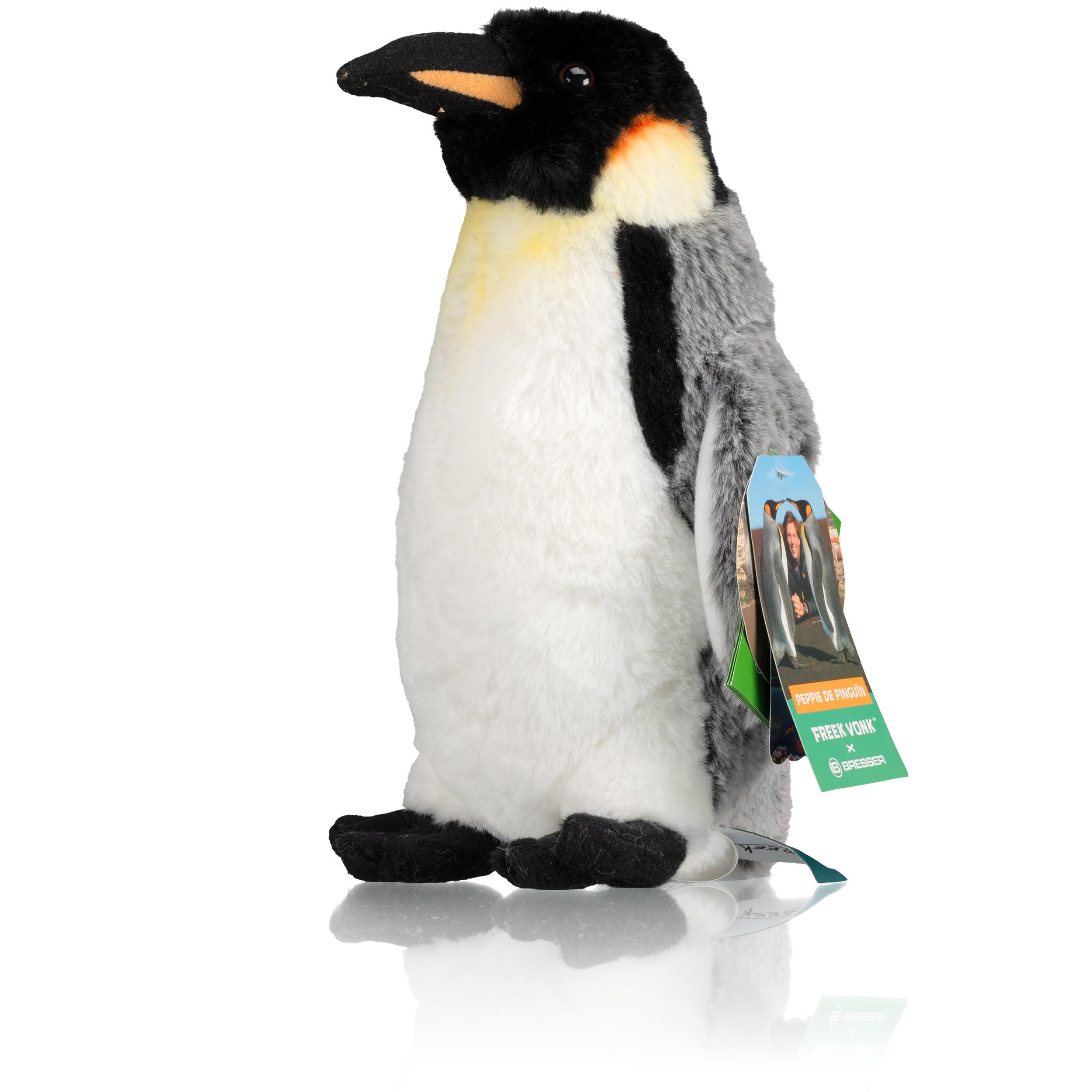 freek-vonk-x-bresser-peppie-pinguin-kuscheltier-27-cm-recyclingf-llung-waschbar image 2