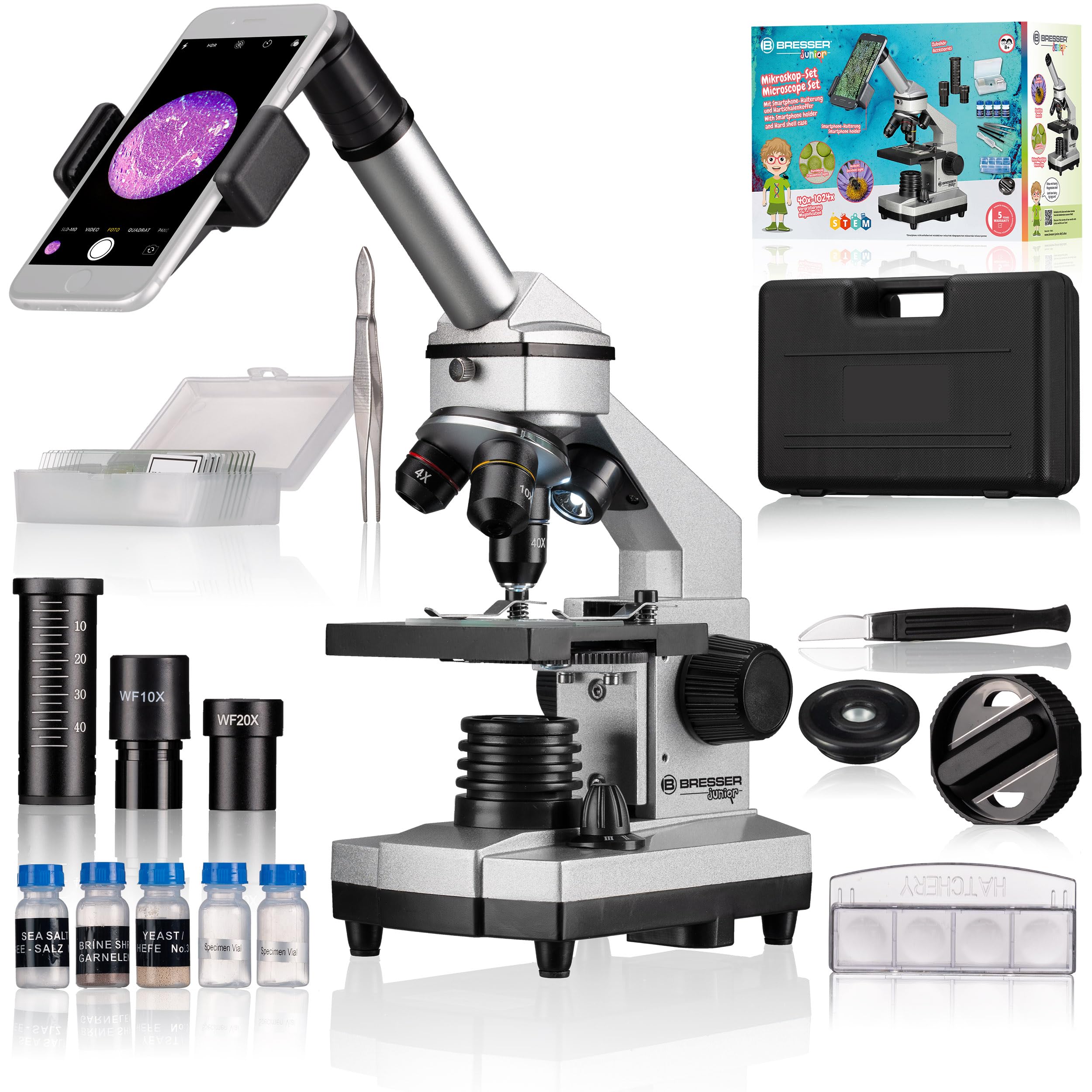 bresser-biolux-ca-40x-1024x-mikroskop-set-mit-auflicht-und-durchlicht image 1