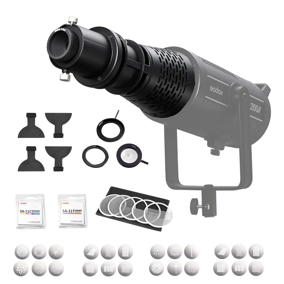 godox-sa-17-kit-mit-sa-p-projektionsvorsatz-f-r-bowens-led-dauerlicht-vl-sl-fv image 1