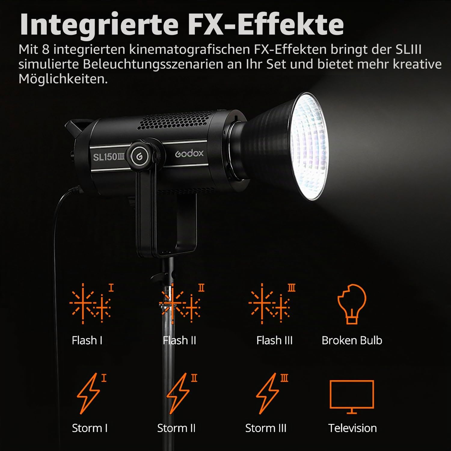 godox-sl150iii-led-videoleuchte-160w-tageslicht-5600k image 6