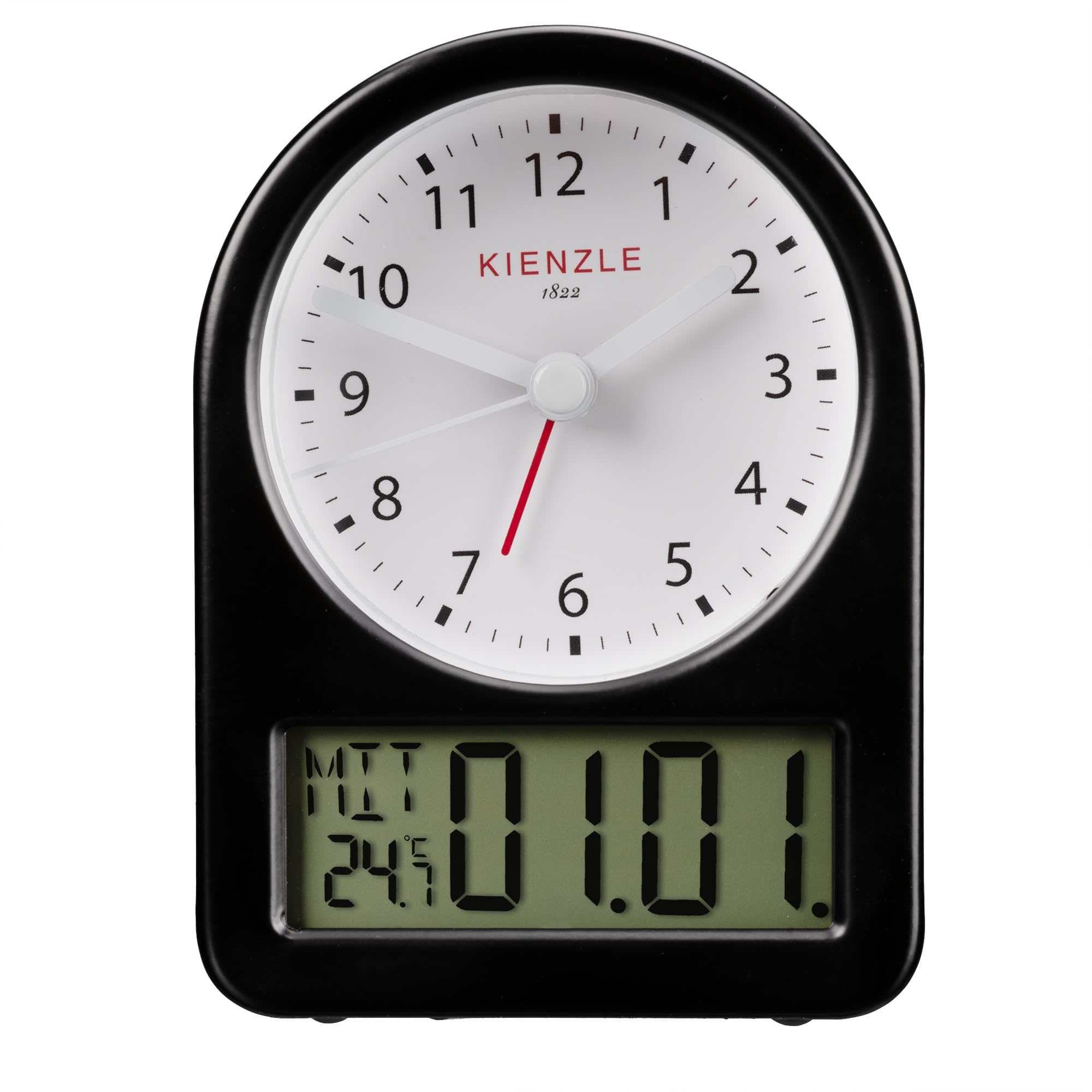 kienzle-retro-wecker-analog-mit-digitaldisplay-metallgeh-use image 4