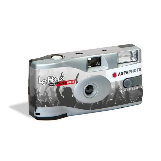 agfaphoto-lebox-flash-einwegkamera-schwarzwei-36-aufnahmen image 1