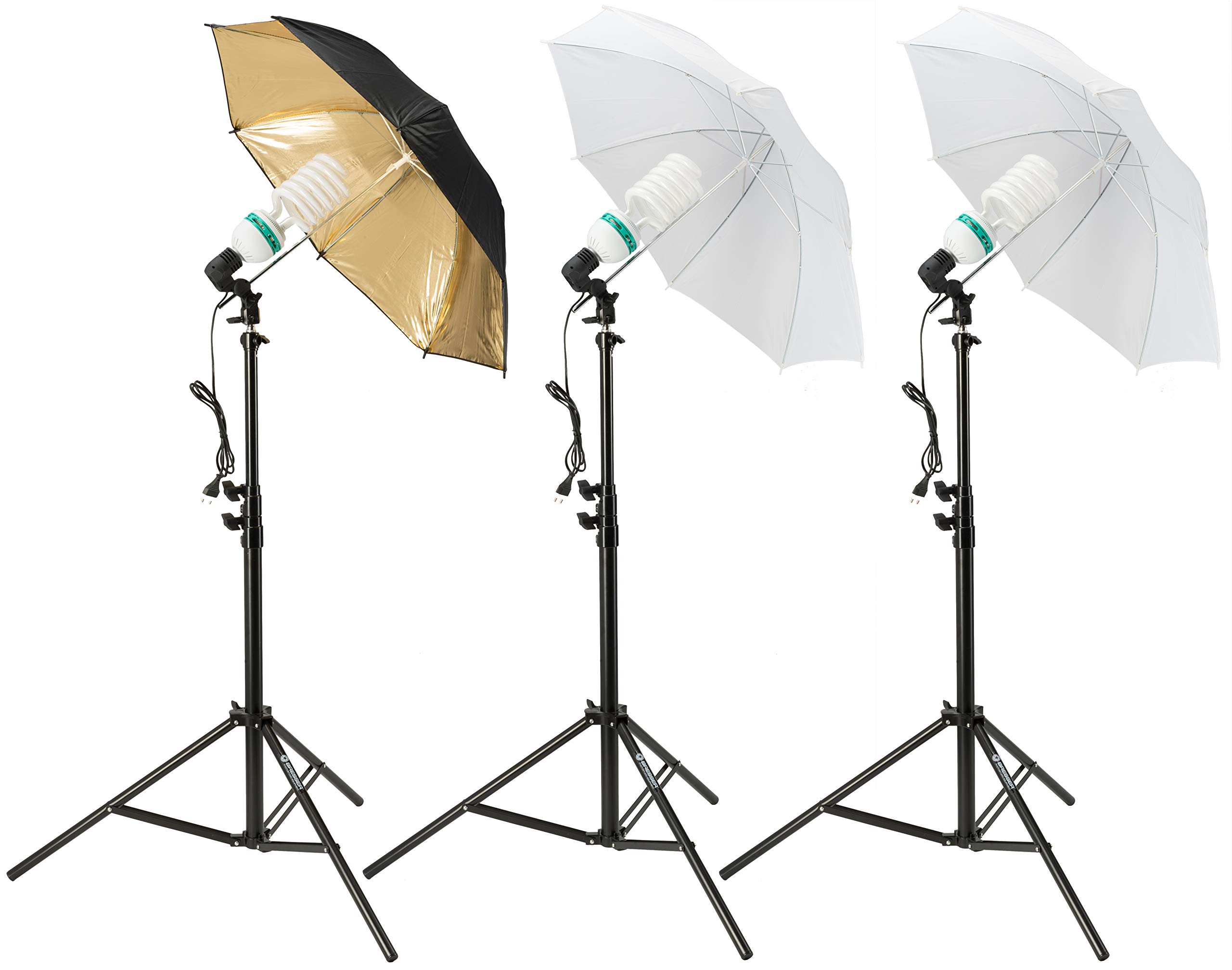 bresser-br-2120-fotostudio-set-1600w-mit-hintergrundsystem-lampen-und-schirmen image 4