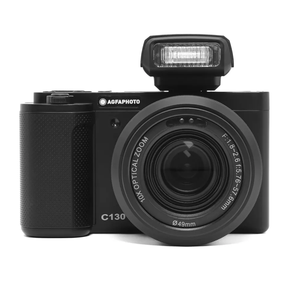 agfaphoto-realishot-c130-kompaktkamera-4k-10x-zoom-touchscreen-wifi image 1
