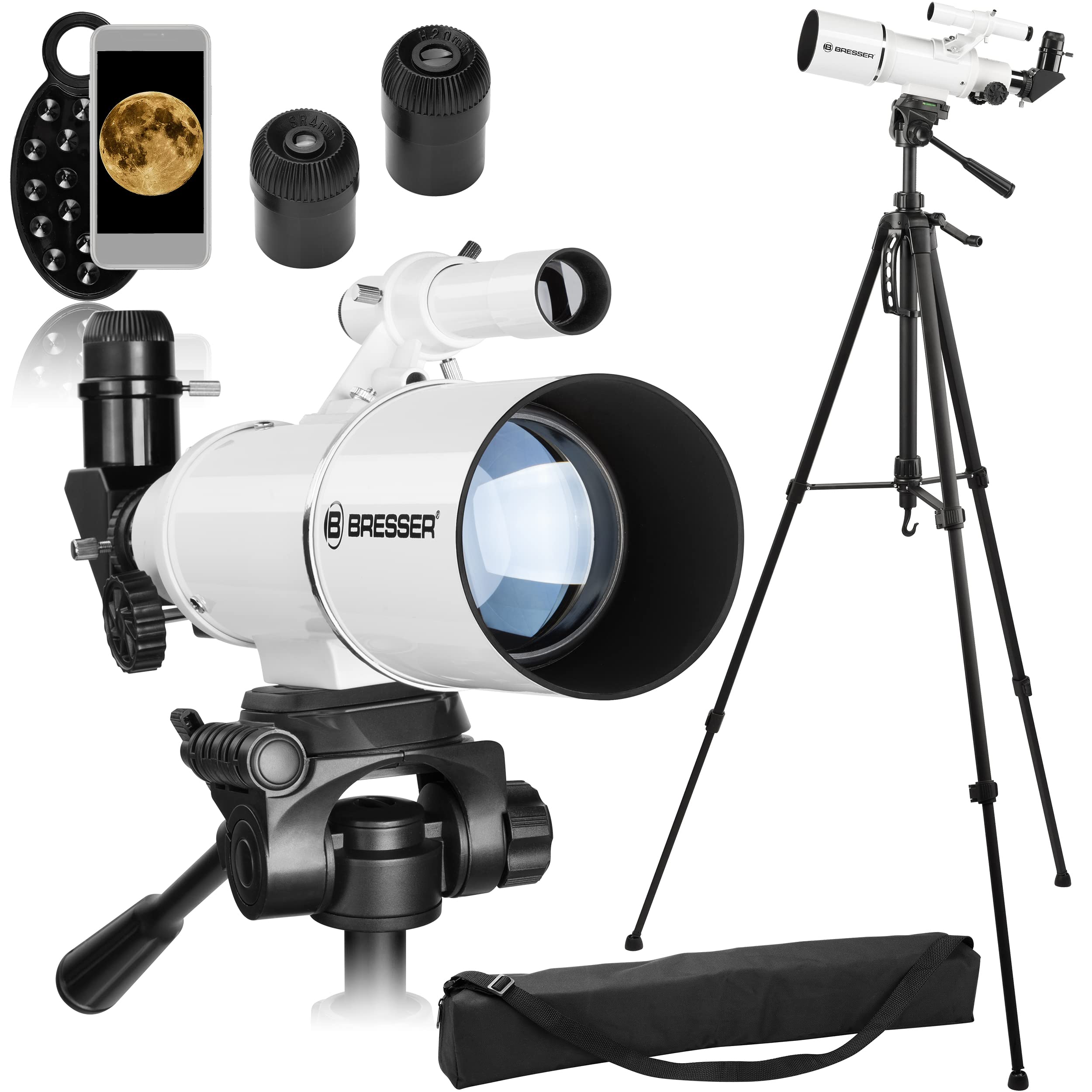 bresser-classic-70-350-refraktor-teleskop-starterpaket-mit-stativ image 5