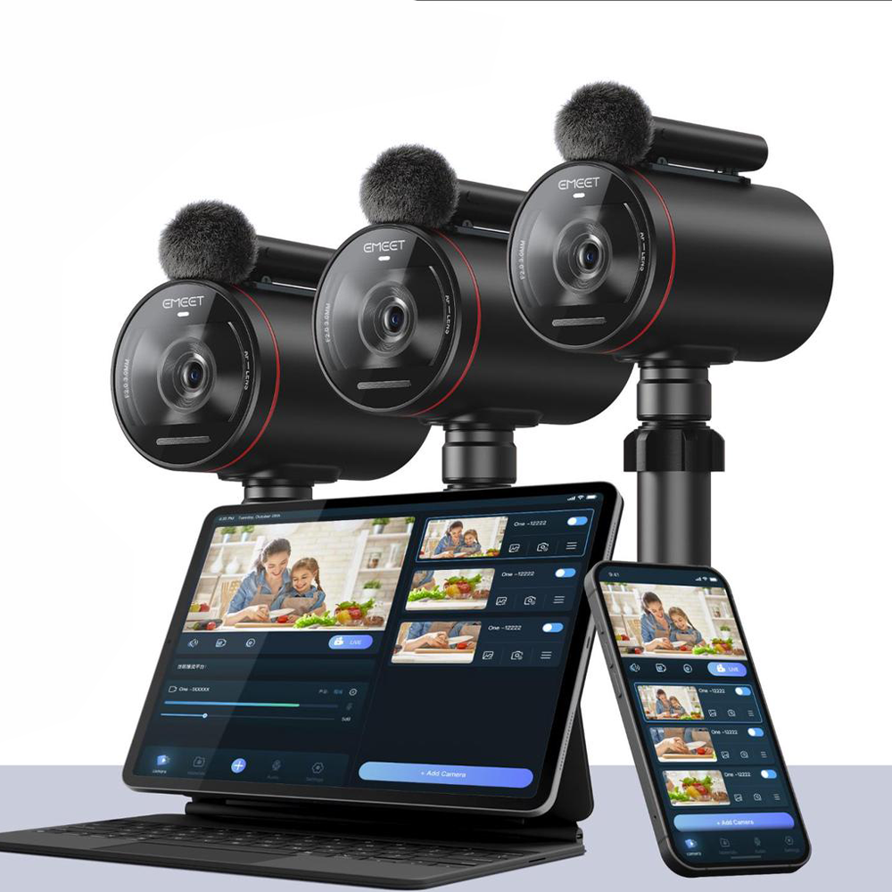 emeet-streamcam-one-gen-2-streaming-kamera-mit-funkmikrofon image 7
